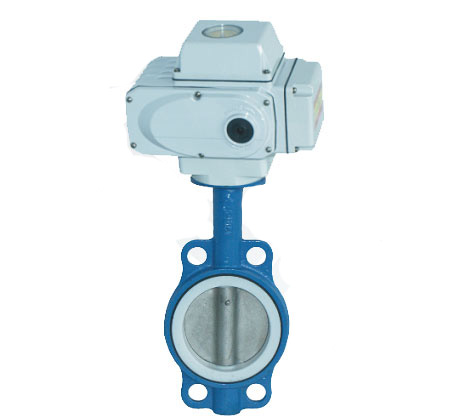 D971X-10Q-65球墨鑄鐵EPDM對夾式電動蝶閥