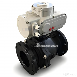 電動球閥DN50，PN10，手柄式；304不銹鋼